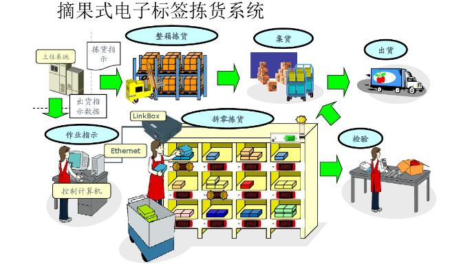 摘果式分拣